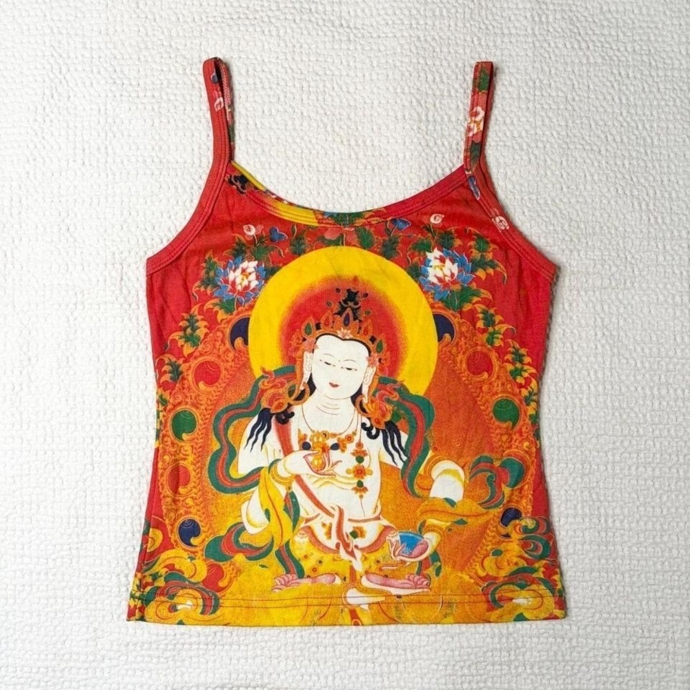 RARE vintage P&N graphic handmade tank